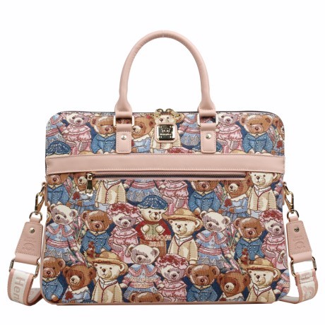 VINCENT BEAR Laptop Bag