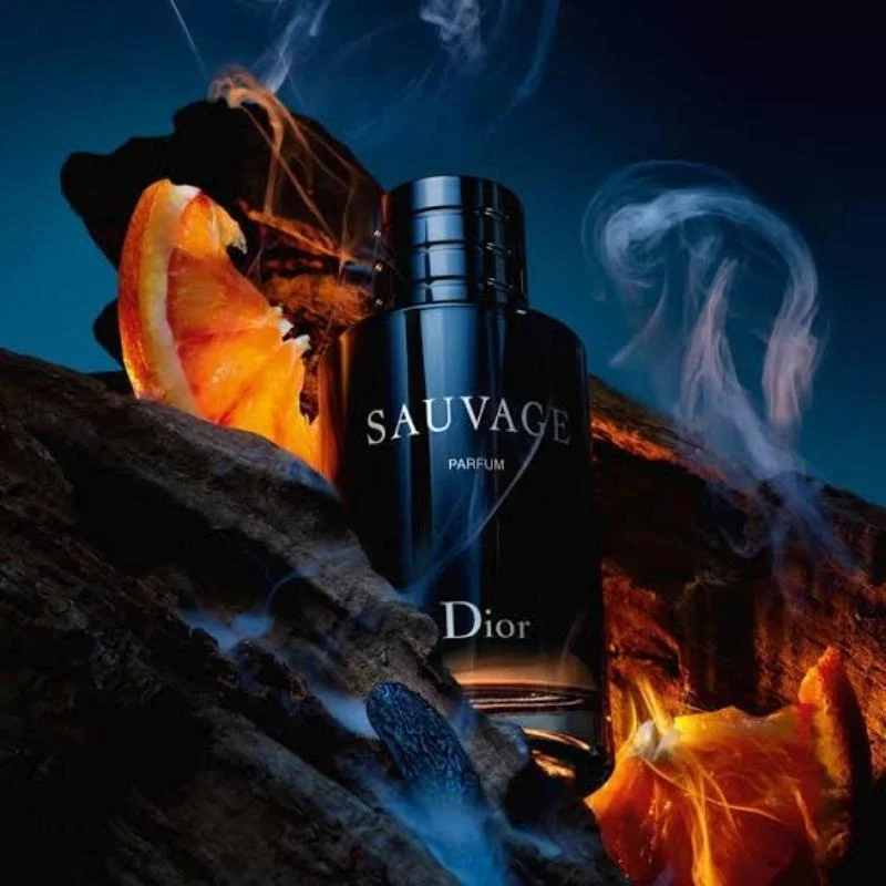 Dior Sauvage Eau de Parfum 24H Sweat Resistant Black Glass Bottle - Image 3