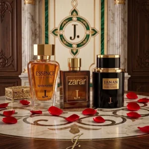 J Men Perfume Set: Zarar, Faran, Essense 3 Pcs
