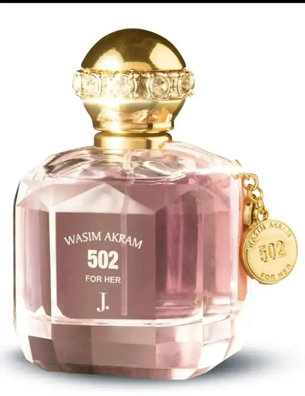 Wasim Akram 502 Floral Perfume 100Ml Pink Unisex - Image 2