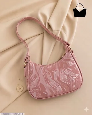 Printed Leather Shoulder Bag for Women - Image 2