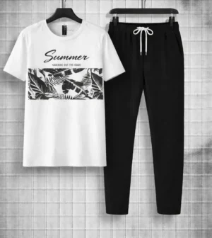 Printed Track Suit Micro Interlock For Men