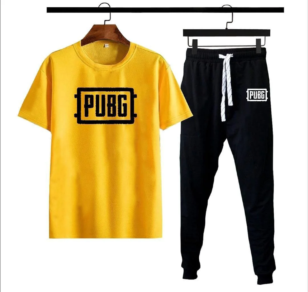 Men PUBG Graphic Cotton Track Suit