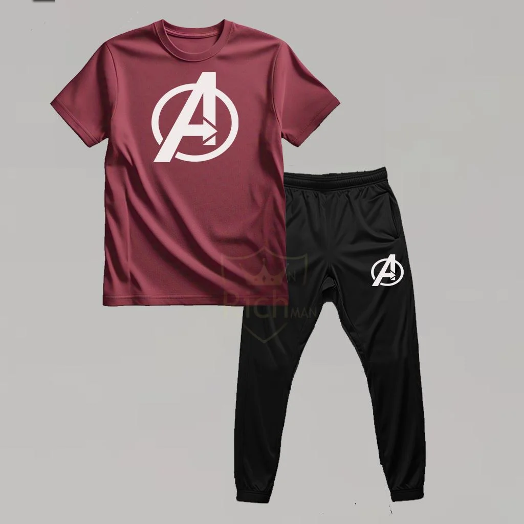 Men Avengers Logo Track Suit