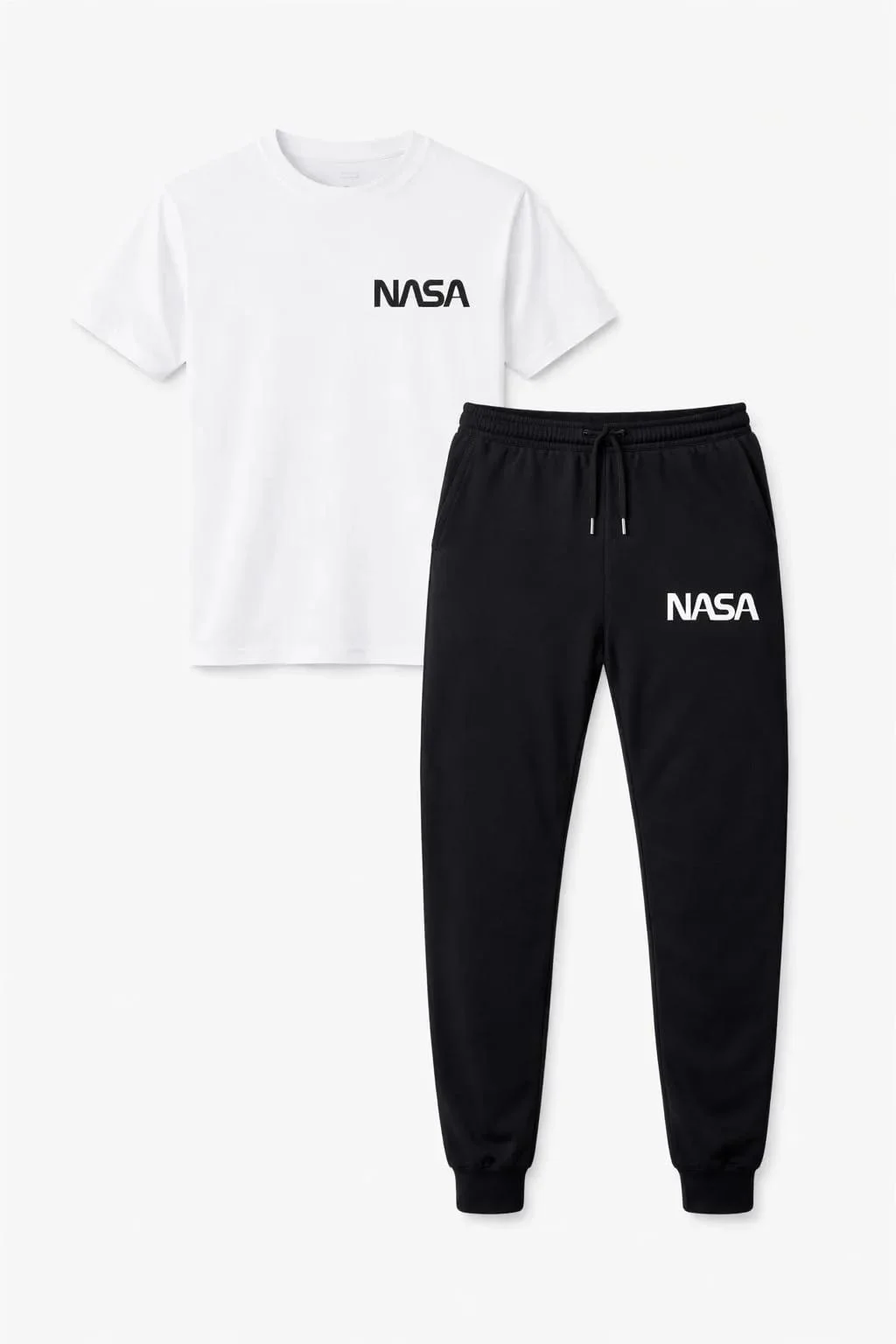 Men NASA Printed Track Suit 2 Pcs - Image 2
