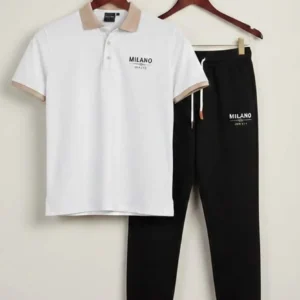 Men Printed Track Suit Set MILANO Polyster
