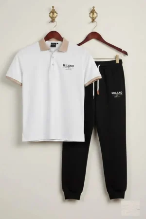 Men Printed Track Suit Set MILANO Polyster