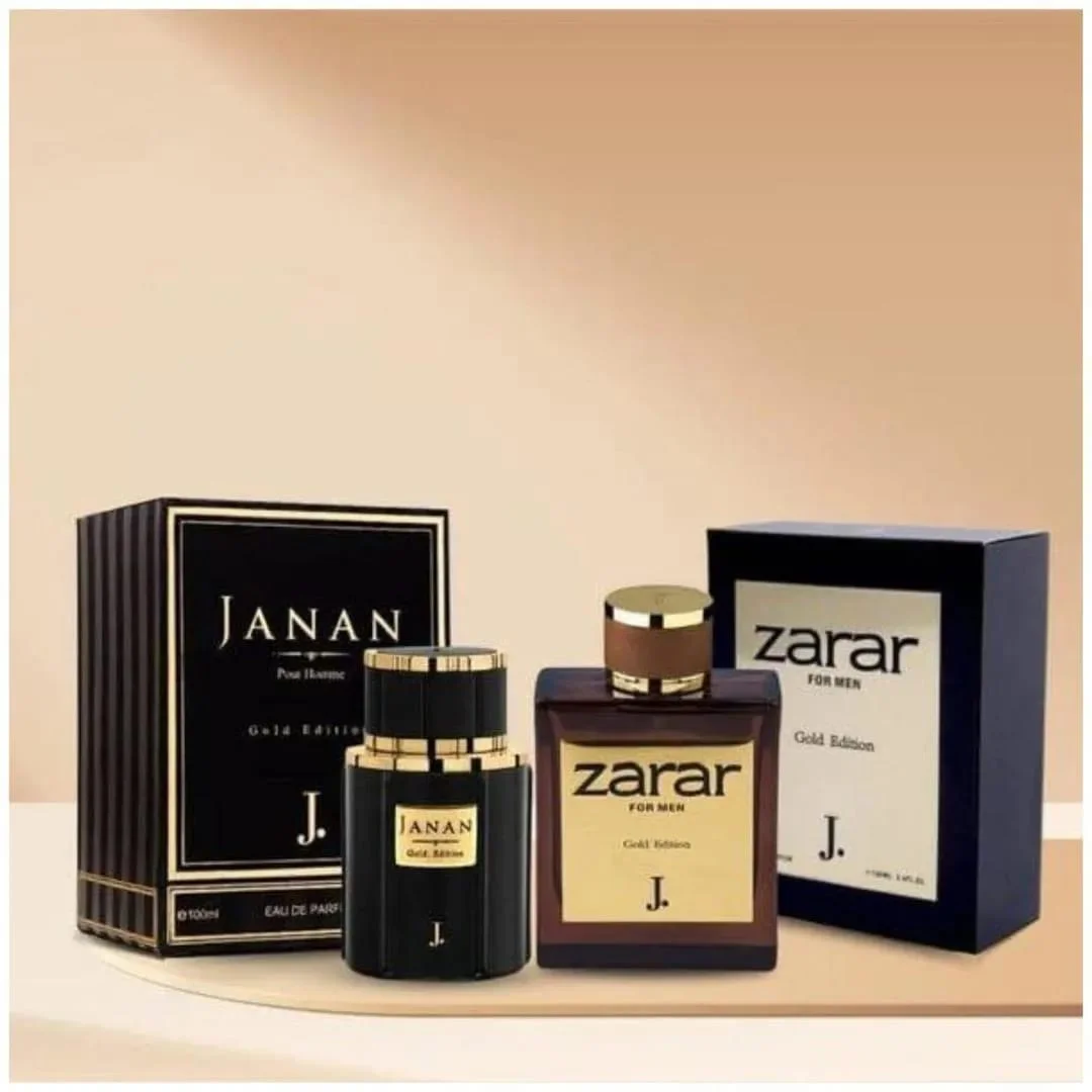 Zarar & IANAN Perfume Set for Men Women Black Gold - Image 2