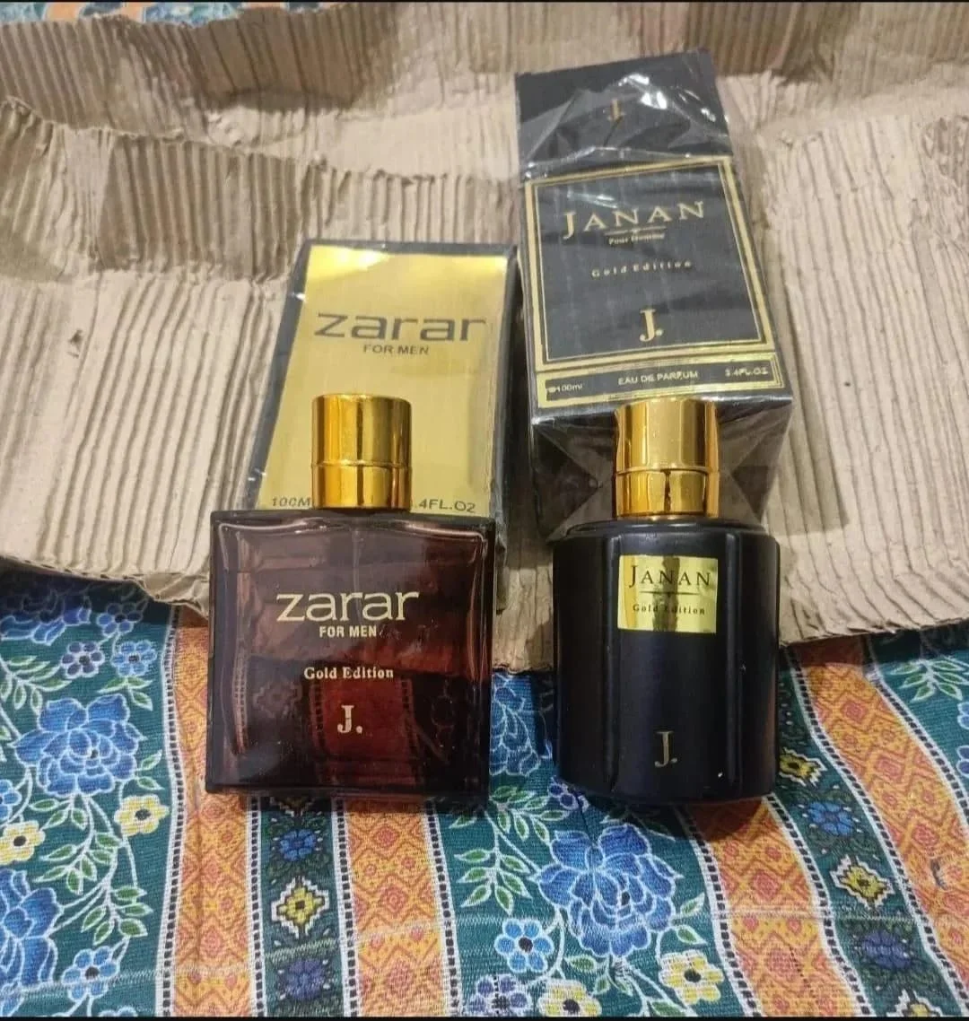 Zarar & IANAN Perfume Set for Men Women Black Gold - Image 3